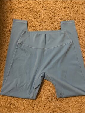 BuffBunny Light Blue High-Waist Performance Leggings